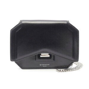 Givenchy Bow Shoulder Bag Leather Black